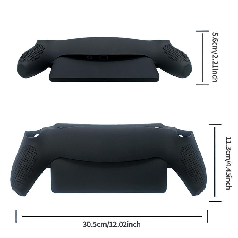 Silicone Protective Case with Stick Caps, Protective Cover Compatible with PlayStation Portal, Console Accessories