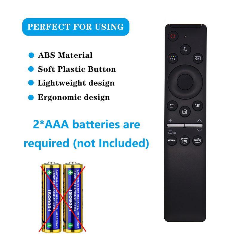 Replacement Voice Remote Control with Microphone for Samsung TV BN59-01329A, Voice Remote Control for QLED 8K and UHD Models