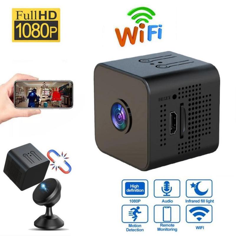 Wireless WIFI and 2.4G Security Camera, Full 1080P HD Mini Camera, IR Camera Wireless, Remote Monitoring Smart WIFI Camera for Home Security