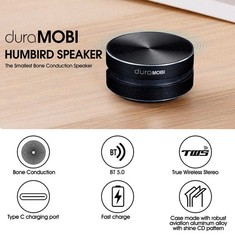 1 Pack Wirelessly BT Speaker Bone Conduction Speakers Mini Portable Loud Stereo Sound Built-in Mic Sound Box Red waterproof speaker