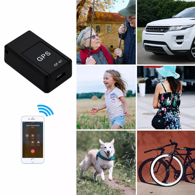 Magnetic GF07 Mini GPS Real Time Car Locator Tracker GSM GPRS Tracking Device Map Monitoring Plastic Sim Usb rearviewcam car gps