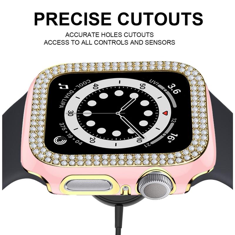 Bling Bumper Case for Apple Watch - Pretty Pink - Accessories, Wearable