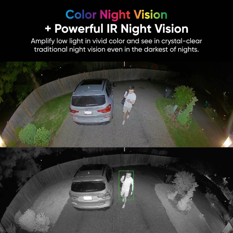 Wyze Cam Floodlight Pro   Hard-Wired 2K HD Outdoor Smart Security Camera, Adjustable 3000 Lumen LEDs, Color Night Vision, 180º View, Motion Detection