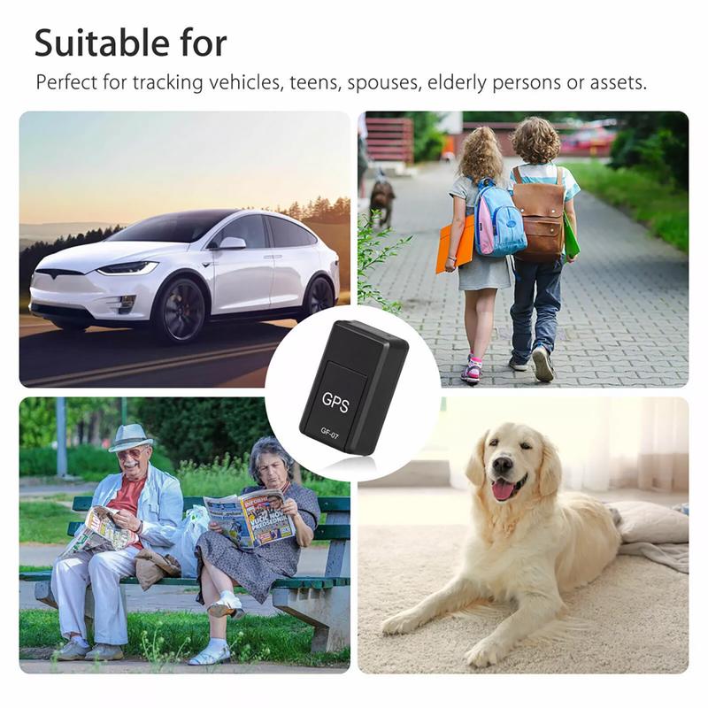 Magnetic GF07 Mini GPS Real Time Car Locator Tracker GSM GPRS Tracking Device Map Monitoring Plastic Sim Usb rearviewcam car gps