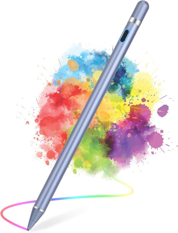 Active Stylus Pens for Touch Screens, Active Pencil  Digital Pens Fine Point Stylist Pen Compatible with  iPad, Android  Phone&Tablet Writing Drawing by