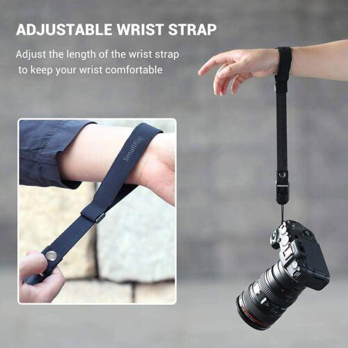 SmallRig Adjustable Camera Strap Cuff Wrist Camera Hand Straps for Sony Nikon