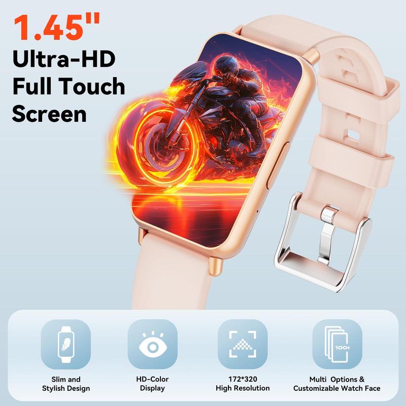 Women's Fashion Smart Watch, 1.45