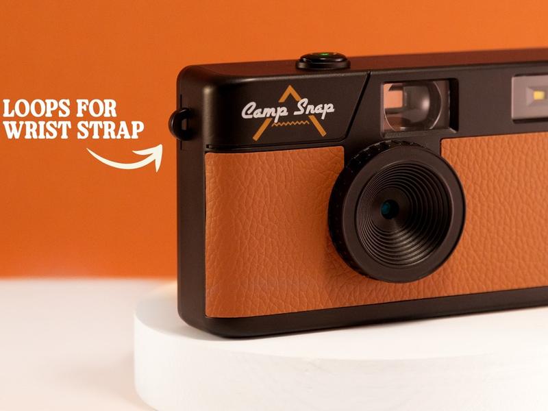 Screen-Free Digital Camera - Chestnut Brown Vintage Durable