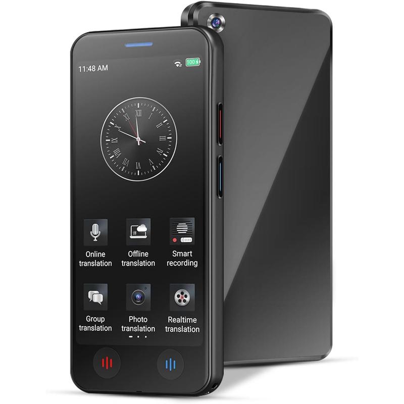 Language Translator Device No Wifi Needed, 2024 Upgraded High-end Business Portable Translator Device with ChatGPT Ai Voice Instant Two-Way 139 Languages & 5