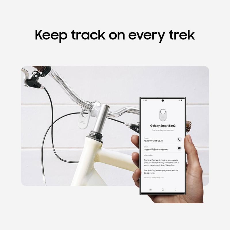 Samsung Galaxy SmartTag2 US Tracker - White (1 Pack)