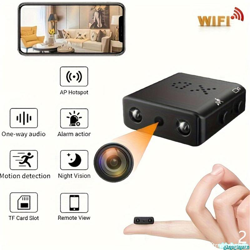 Wireless WiFi Camera with Motion Detection - 480P  2.4GHz  Android Compatible - Perfect Valentine's Day Gift for Indoor Outdoor Surveillance