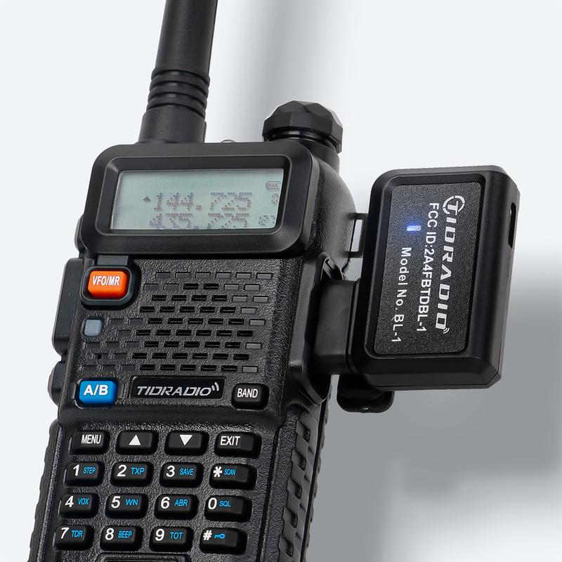 TIDRADIO Ham Radio Wireless Programmer For Walkie Talkie Compact and Lightweight Phone APP & Computer Fast Programming, Replaces Programming Cable,Import Repeater Frequencies with One Click, Suitable for Most Wireless Radios