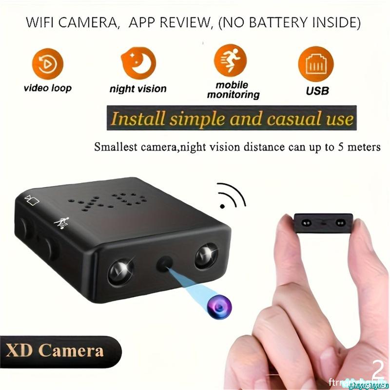 Wireless WiFi Camera with Motion Detection - 480P  2.4GHz  Android Compatible - Perfect Valentine's Day Gift for Indoor Outdoor Surveillance