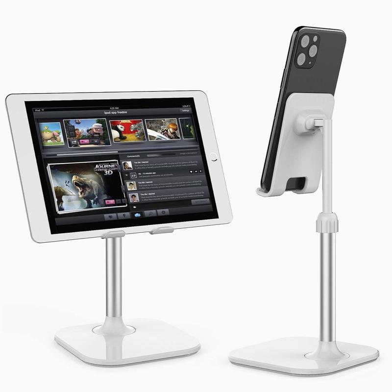 Cell Phone Stand, Phone Stand for Desk, Phone Holder Stand Compatible with iPhone and All Mobile Phones Tablet