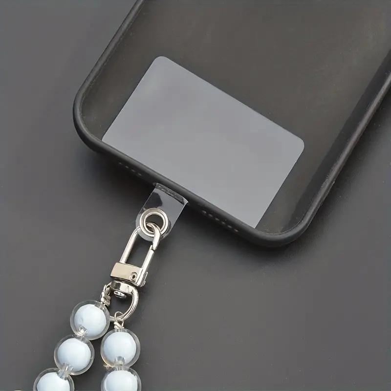 Clear Phone Chain Pad, Durable Phone Chain Pad, 30Pcs set DIY Phone Chain Pad for Phone Case, Mobile Phone Accessories for Women & Men