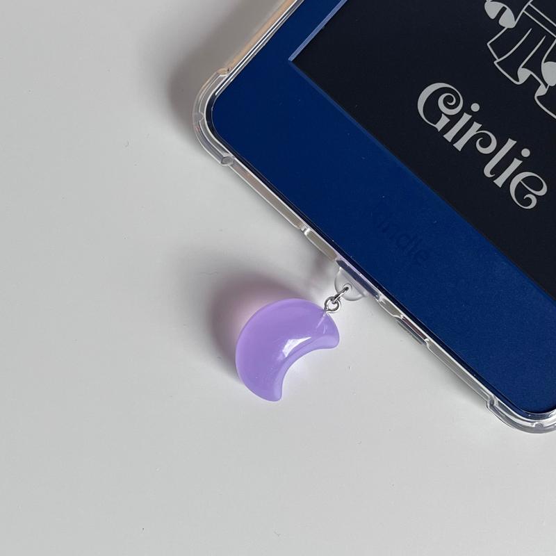 Glow in the Dark and Frosted Shapes Kindle or Device Charms - Durable Accessories for Kindle Device or Smartphone