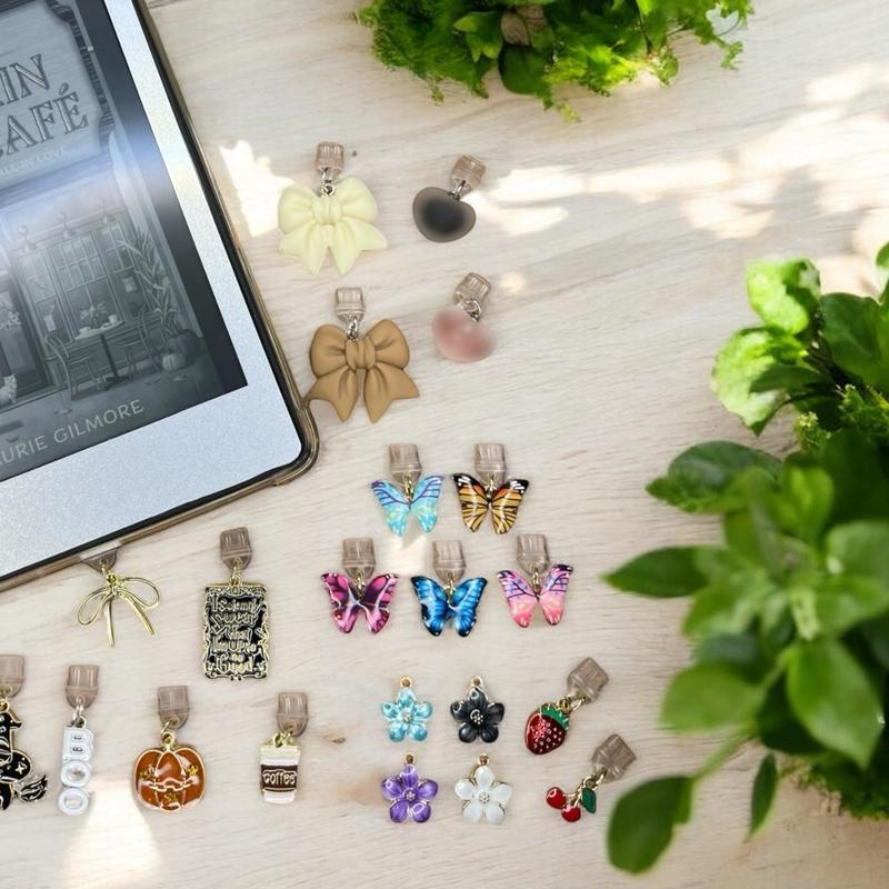 Kindle Charm| Dust plugs | USB-C Charms | Micro-USB Charms | Kindle Accessory