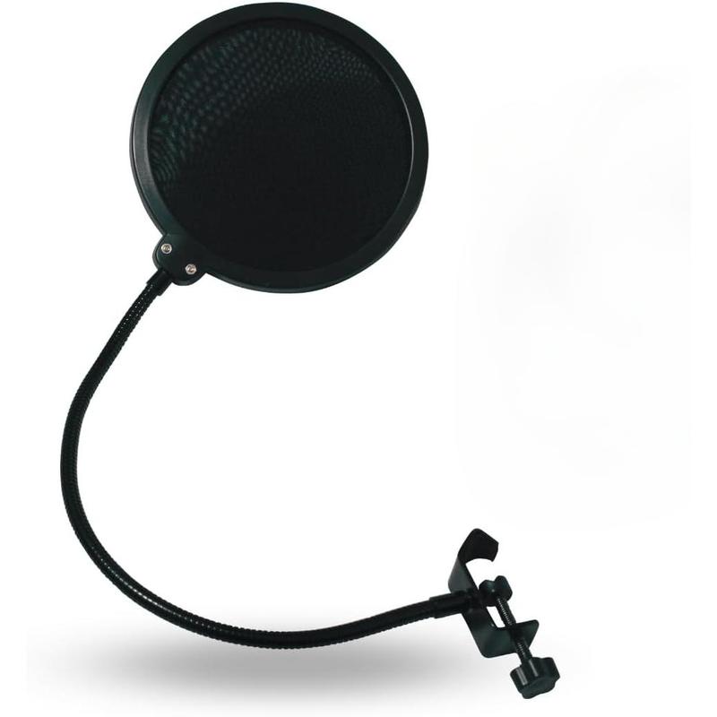 Pop Filter For Studio Microphone, Pop Shield Mic Wind Screen For Better Vocal Recordings