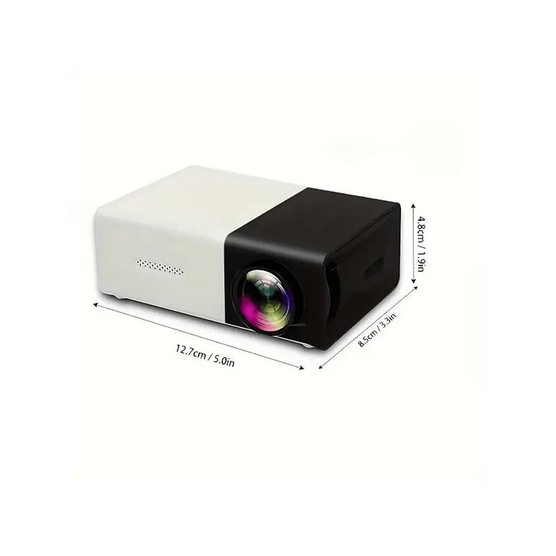 Home Theater Portable Mini Projector, Supporting Smartphone Wired Screen Sharing, Allowing You To Enjoy Cinema At Home projector in