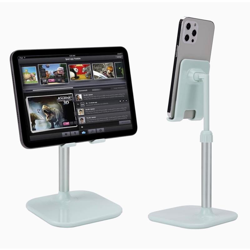 Cell Phone Stand, Phone Stand for Desk, Phone Holder Stand Compatible with iPhone and All Mobile Phones Tablet