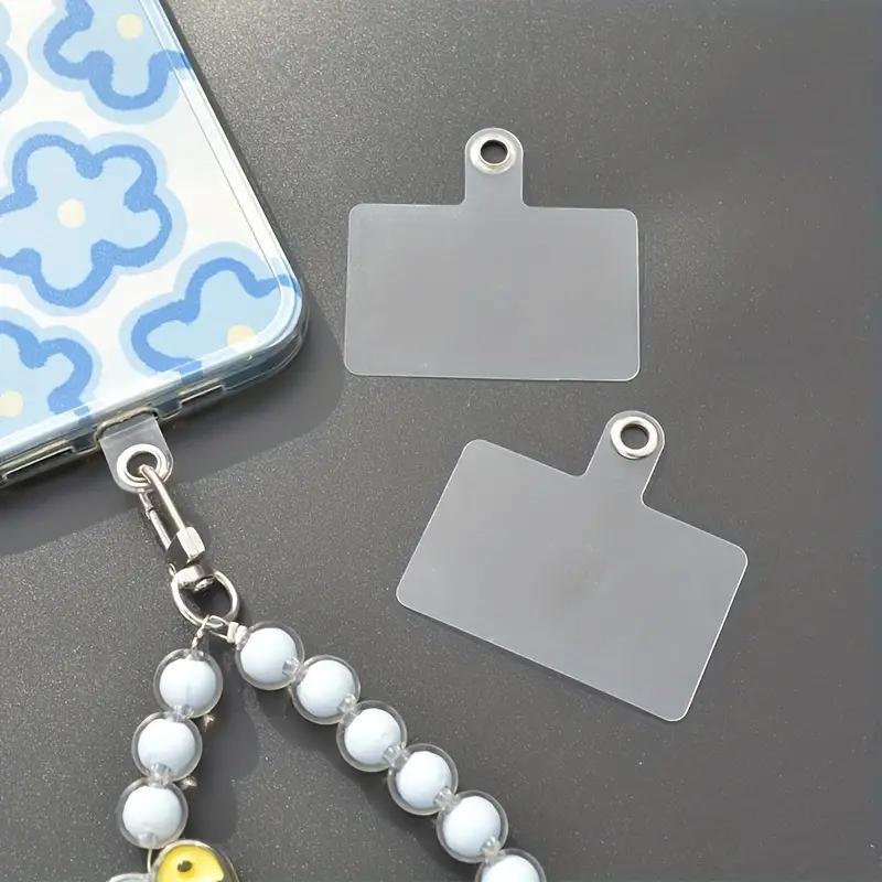 Clear Phone Chain Pad, Durable Phone Chain Pad, 30Pcs set DIY Phone Chain Pad for Phone Case, Mobile Phone Accessories for Women & Men