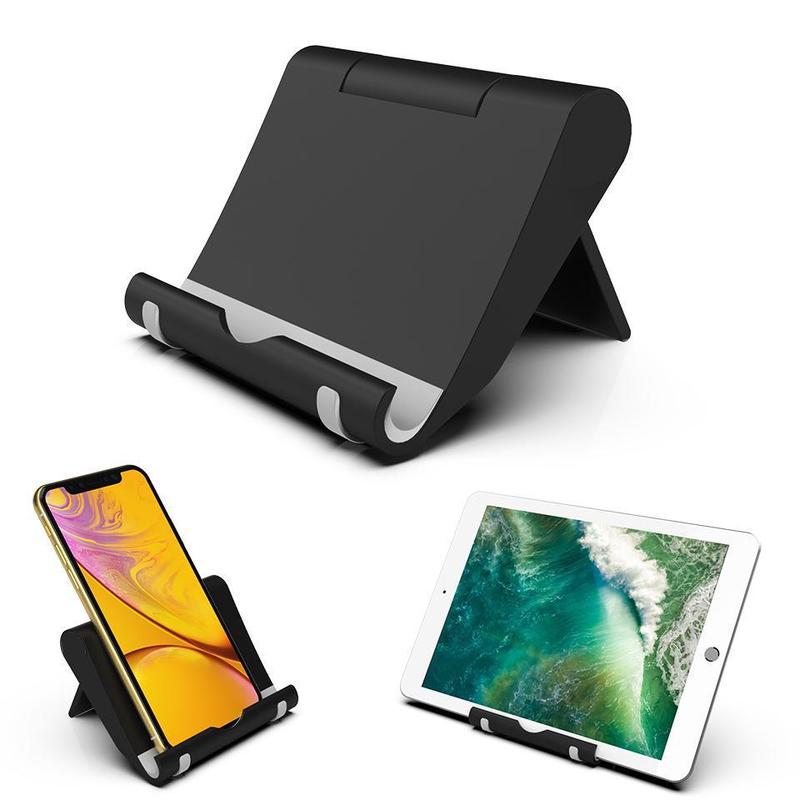 Foldable Phone Tablet Desk Stand Holder, Smartphone Mobile Phone Bracket, Phone Stand Holder for Home Office