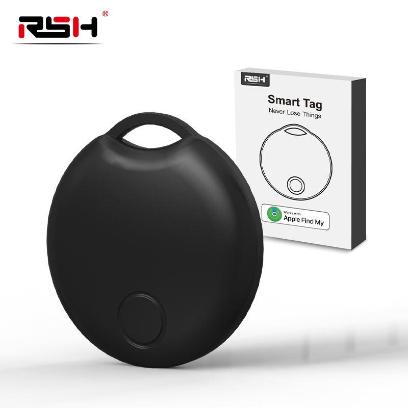 RSH Smart Tracker, MFI Certified Smart Tag, Battery Required Smart Tracker Compatible with Find My App, Anti Loss Reminder Device for Wallet, Car Key, Pet