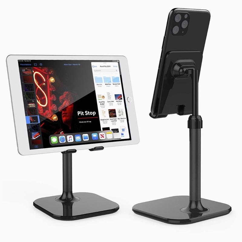 Cell Phone Stand, Phone Stand for Desk, Phone Holder Stand Compatible with iPhone and All Mobile Phones Tablet