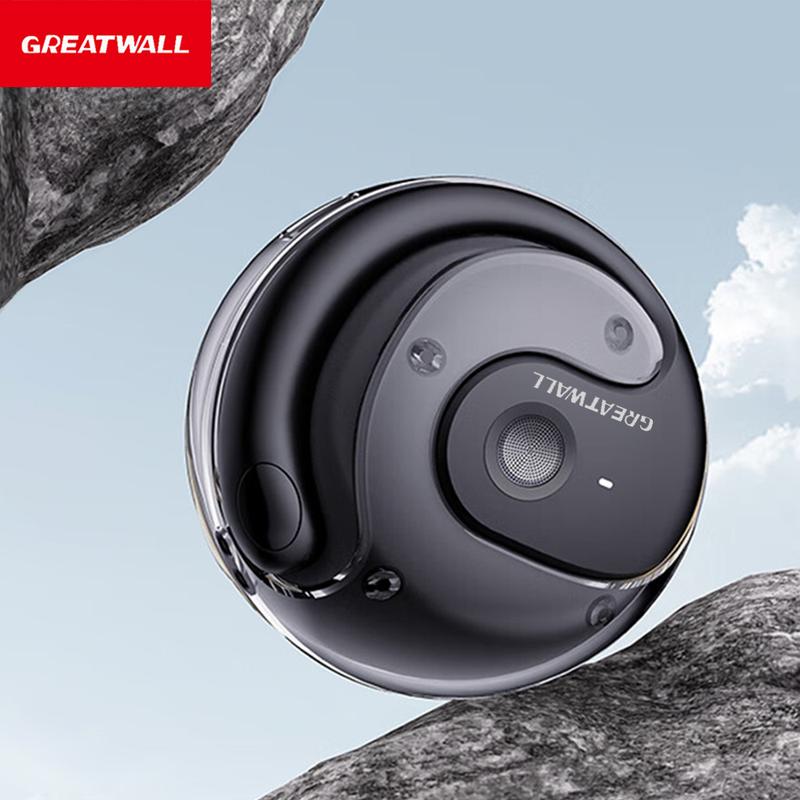 GreatWall Q10 OWS Wireless Bluetooth Earbuds with Real-Time Translation in 148 Languages, Music Playback, Hands-Free Calls, and Meeting Summary Features