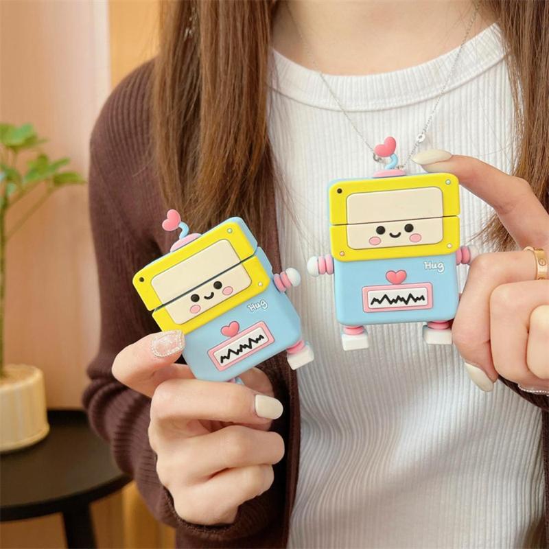 Cute Cartoon Design Earphone Case, Silicone Earphone Protector Cover, Earphone Accessories Compatible with AirPods 3  AirPods Pro AirPods Pro 2 AirPods 1 2