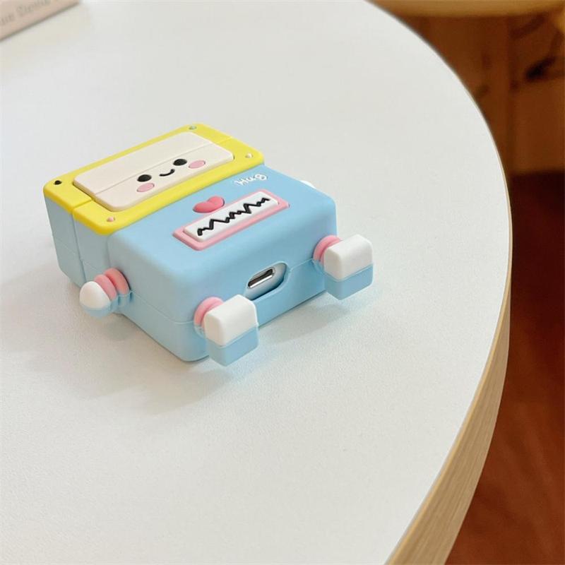 Cute Cartoon Design Earphone Case, Silicone Earphone Protector Cover, Earphone Accessories Compatible with AirPods 3  AirPods Pro AirPods Pro 2 AirPods 1 2