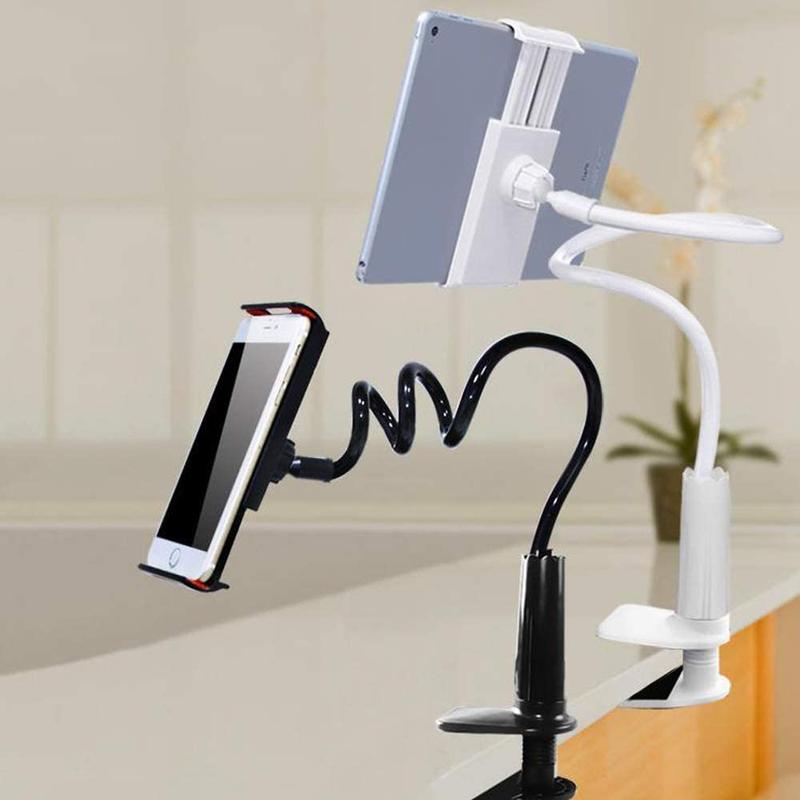 Long Arm Flexible Phone Holder for iPhone, iPad, and Samsung Devices - Perfect for Bed and Desktop - Cellphone, Accessories