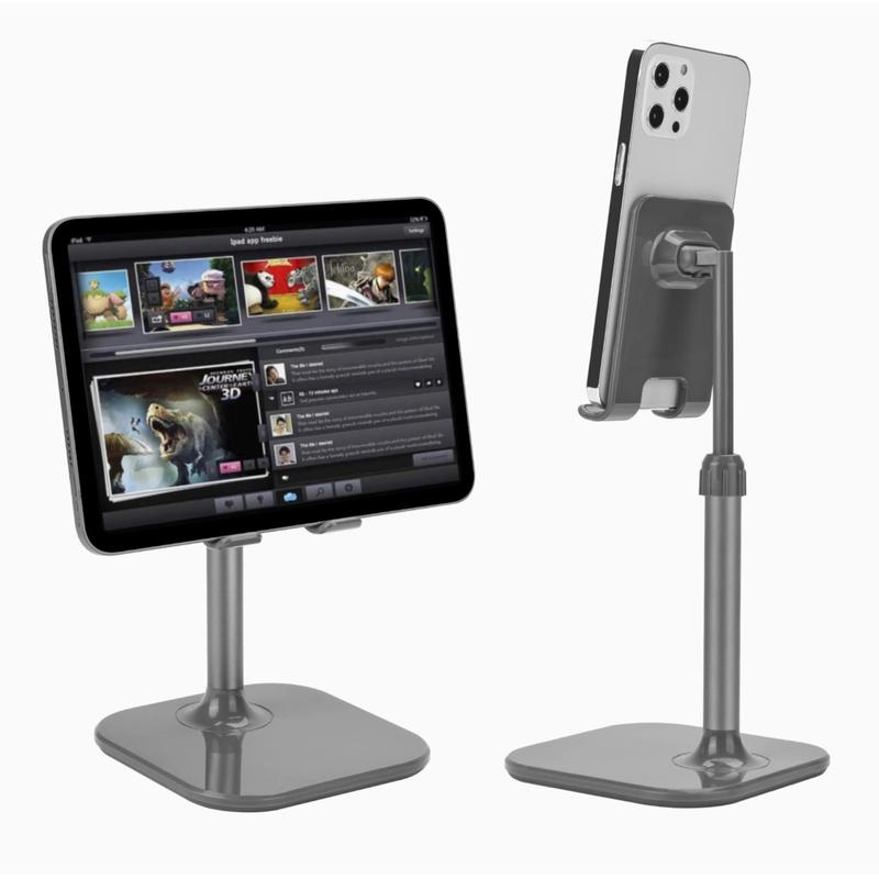 Cell Phone Stand, Phone Stand for Desk, Phone Holder Stand Compatible with iPhone and All Mobile Phones Tablet