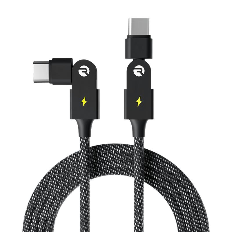 Magic Spin Cable - Fast Charging for Mobile Phones and Electronics