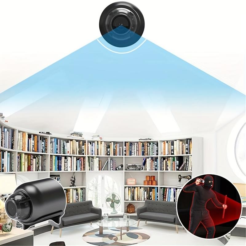 mini camera cctv Intelligent High-definition Mini Camera, IP Camera, Internal Security, Baby Monitor, Movie Shooting, Wi Fi Anytime, Anywhere, Butler's Good Helper Can Remotely View