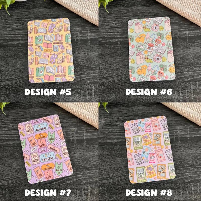 Bookish Kindle Device Inserts - Durable Cardstock Inserts for Clear Case Covers | Kindle Oasis Covers | Kindle Paperwhite Skins | Kindle Decoration Gifts for Readers | Kindle Basic Reading Accessories | Kindle Paper Insert | Booktok | Book Lover