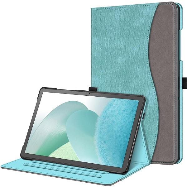 Fintie Case for Samsung Galaxy Tab A9+ 5G Tab A9 Plus 11-Inch Multi-Angle Viewing Stand Cover with A Pocket, Auto-Wake Sleep, PU Leather Tablet Case