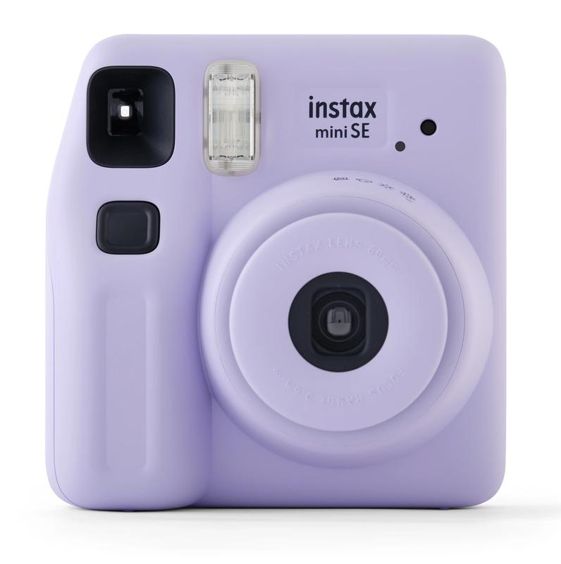 instax Mini SE Instant Camera with Bonus 10 pack Mini Film, Lavender