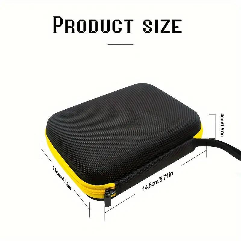 Portable Game Console Storage Bag, Shockproof Gaming Console Zipper Case with Handle, Console Accessories Storage Bag for Home & Travel