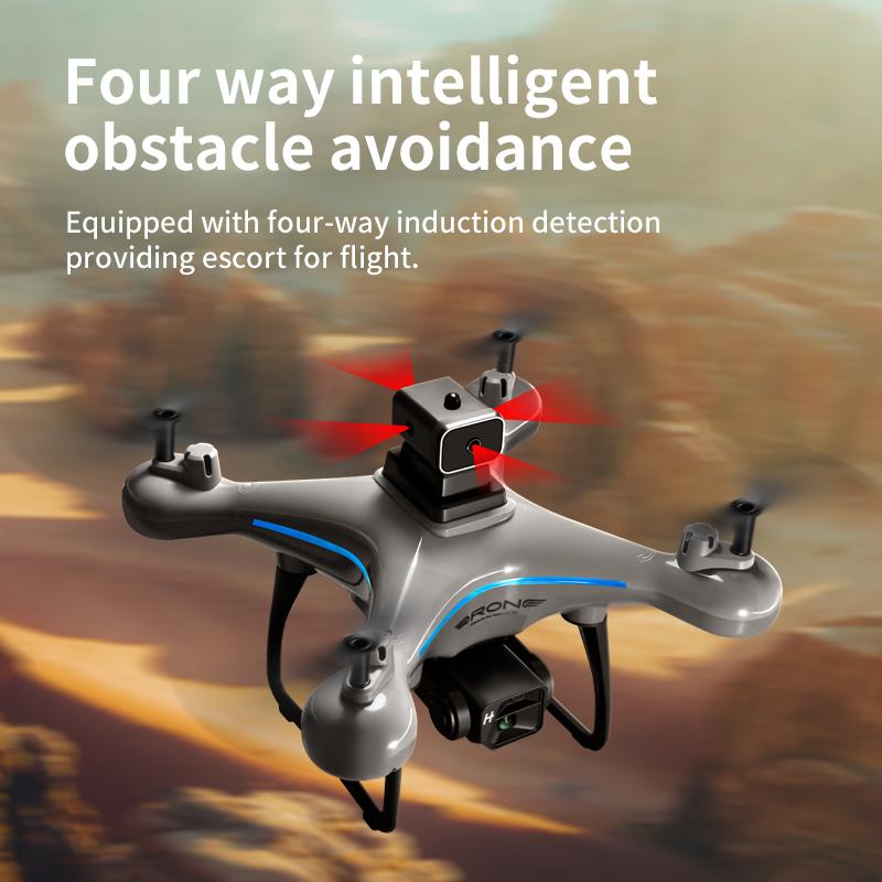 New Elf drone obstacle avoidance 4K HD aerial photography remote control aircraft Optical flow lens High brightness night navigation light Cameras