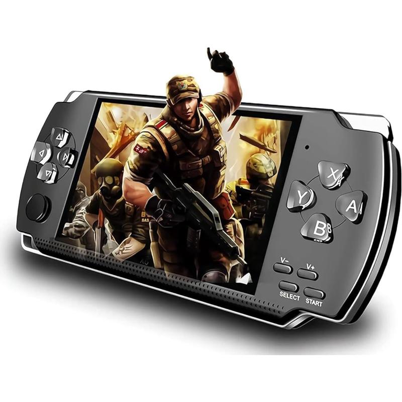 PSP High Definition Handheld Game Machine X6,8GB, 4.3 inch screen, With Camera Built-In Over 1000+ Free Games