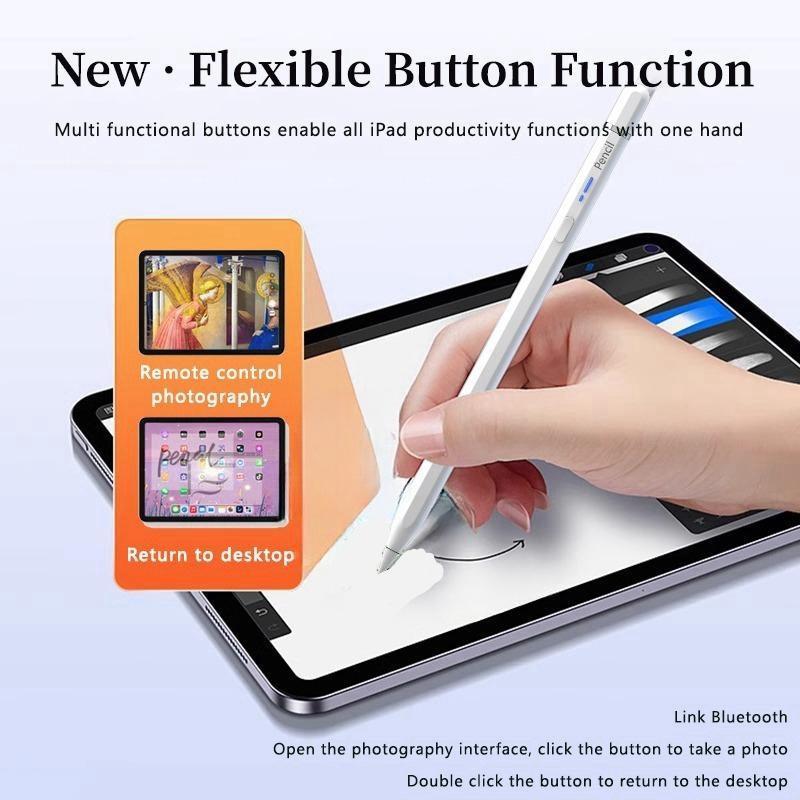 Experience Enhanced Creativity with Pencil for Apple iPad 2018-2022, 0.1mm Precision Pencil Compatibility with Multiple iPad Models