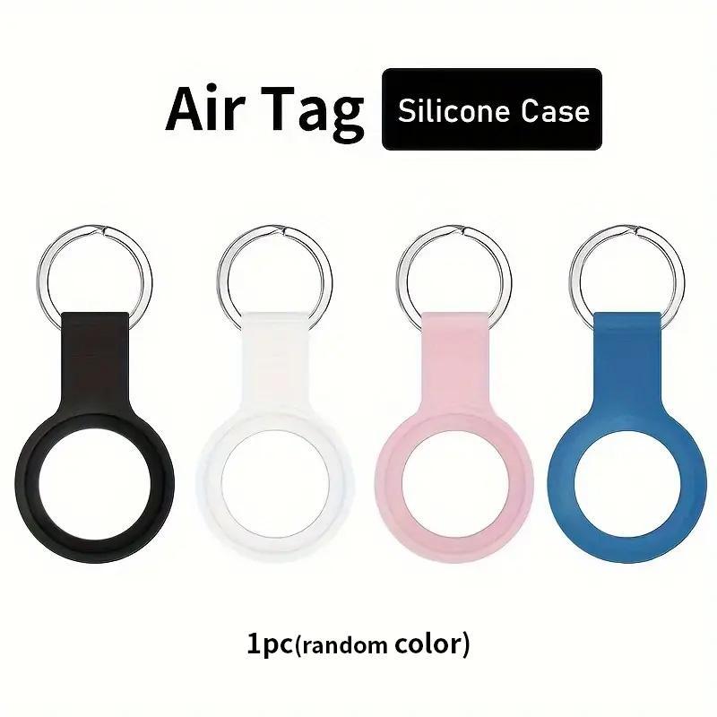 Silicone Protective Case for Apple Airtag (1 Count), Tracker Silicone Protective Case, Positioning and Anti-lost Silicone Case for Airtags