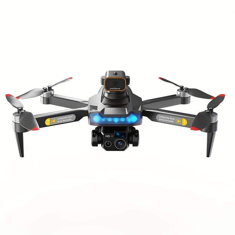 Dual Camera RC Drone - 20 Min Flight Time, 2x Brushless Motor, Intelligent Avoidance, FPV, Smart Return Home, One Key Start, Foldable Design with 2 Batteries