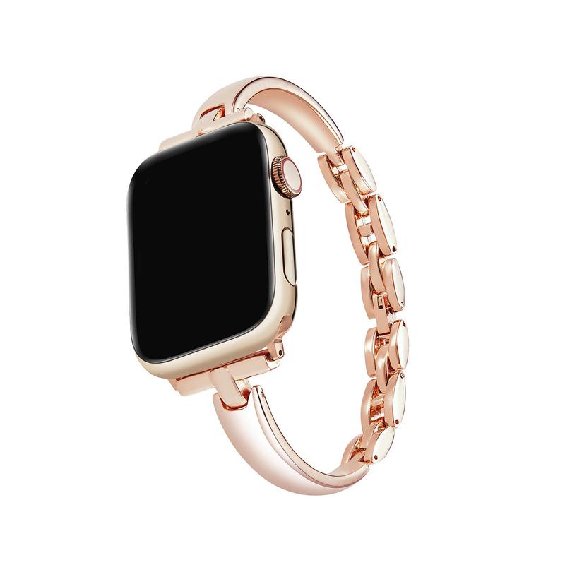 T-shaped Thick Watch Band (Band Only), D-shaped Buckle Watch Band Compatible with Apple Watch, Wearable Accessories Compatible with Apple Watch Series 9 8 7 6 5 4 3 2 1 SE