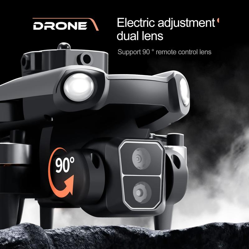 M9 Brushless Motor Dual Camera Drone, Super Stability, High Quality Aerial Photography, Automatic Obstacle Avoidance, APP Remote Control, Gesture Control, High Performance Transmission, Portable Design, Foldable Body