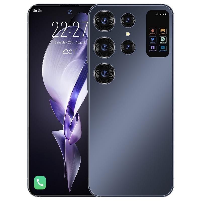 2024 New S24Ultra Global Edition Face ID 7.0-inch HD Large Screen Smartphone 4G 5G Phone 3GB+16GB Phone 7000mAh Large Battery Android Phone