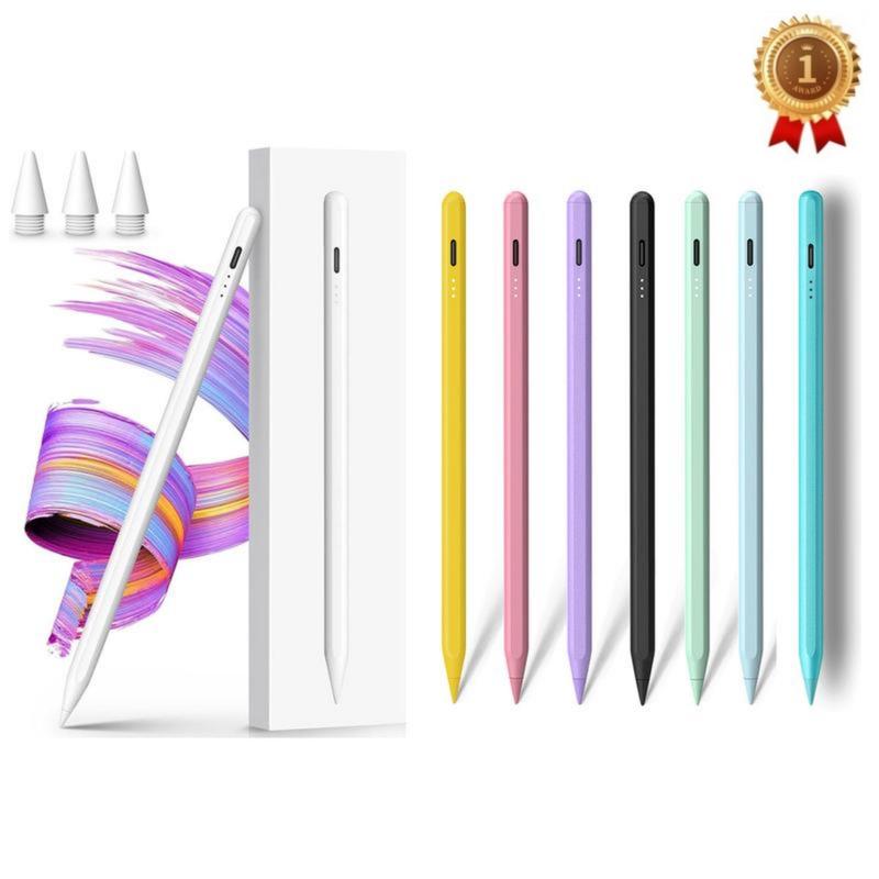 Apple Pencil  iPad Pencil 9th&10th Generation, 10 Mins Fast Charge Stylus Pen for Apple Pencil Stylus Pen for iPad,Fast Charge,with Palm Rejection Tilt Sensitivity, Rechargeable Stylus Pen Compatible with iPad 6 7 8 9 10, Pro12.9&11