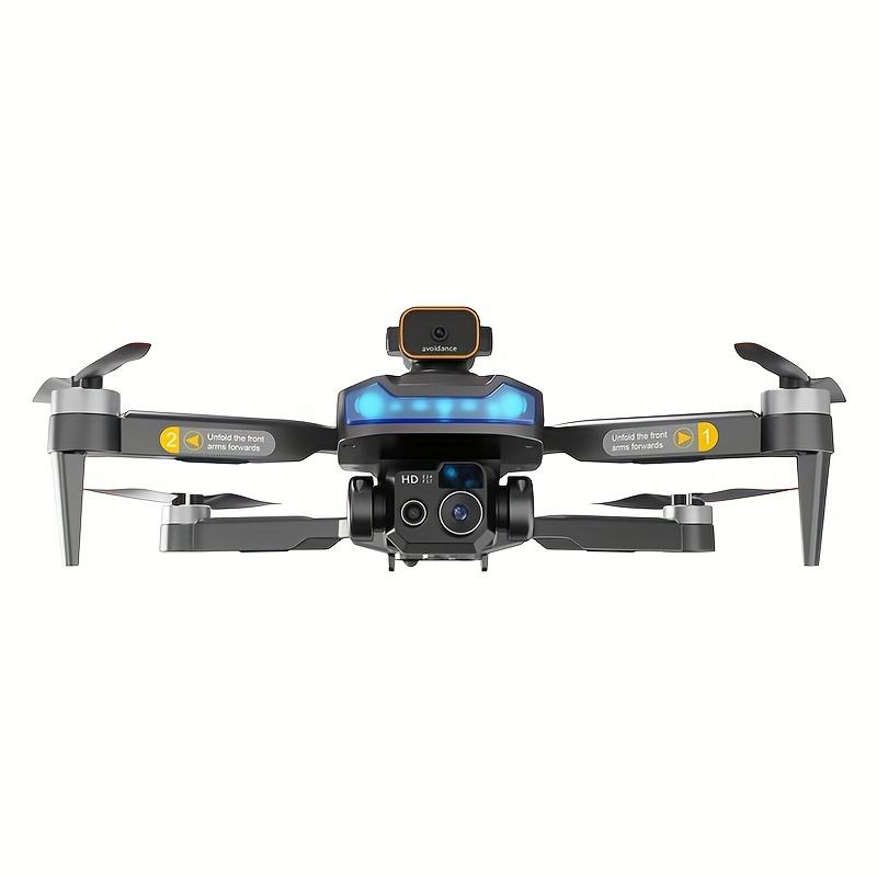 Dual Camera RC Drone - 20 Min Flight Time, 2x Brushless Motor, Intelligent Avoidance, FPV, Smart Return Home, One Key Start, Foldable Design with 2 Batteries