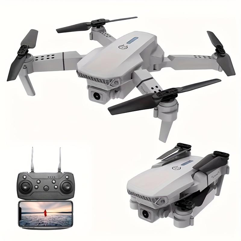 E88 Drone Equipped With Dual Cameras, Mobile Application Control, Indoor Flying, Halloween Christmas New Year Gifts